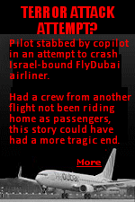 Passengers on the plane said they heard shouts from the front of the plane and heard the altercation between the pilots, and that the plane dipped steeply before the emergency landing. Passengers said the plane was ''pretty much out of control'' when one of the pilots tried to stab the other while they were flying over Jordan en route from Dubai to Tel Aviv. Follow this story on your preferred news source.
